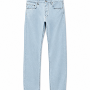 Light Blue Relaxed Straight-Leg Classic Jeans