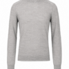 Heather Grey Raglan Sleeve Crew Neck Pullover